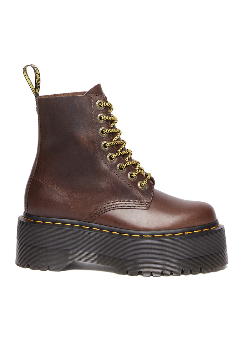Dr Martens Кожени ботуши 1460 Pascal Max с платформа за Жени Dr Martens Кожени ботуши 1460 Pascal Max с платформа за Жени