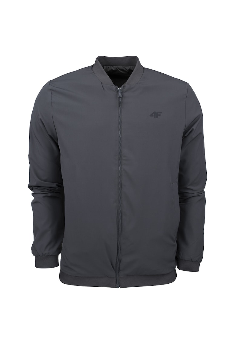 Jacheta reversibila barbati Poliester - Gri/Kaki