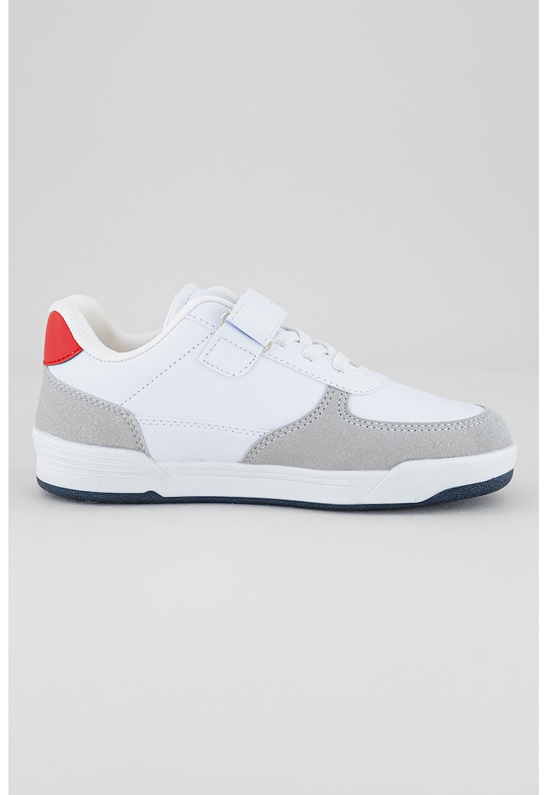 Pantofi sport din piele ecologica si material textil