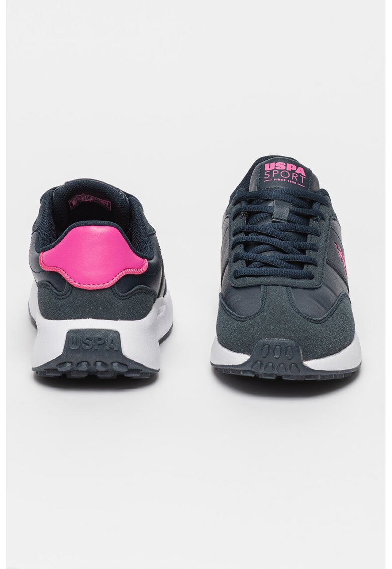 Pantofi sport low-cut de piele ecologica