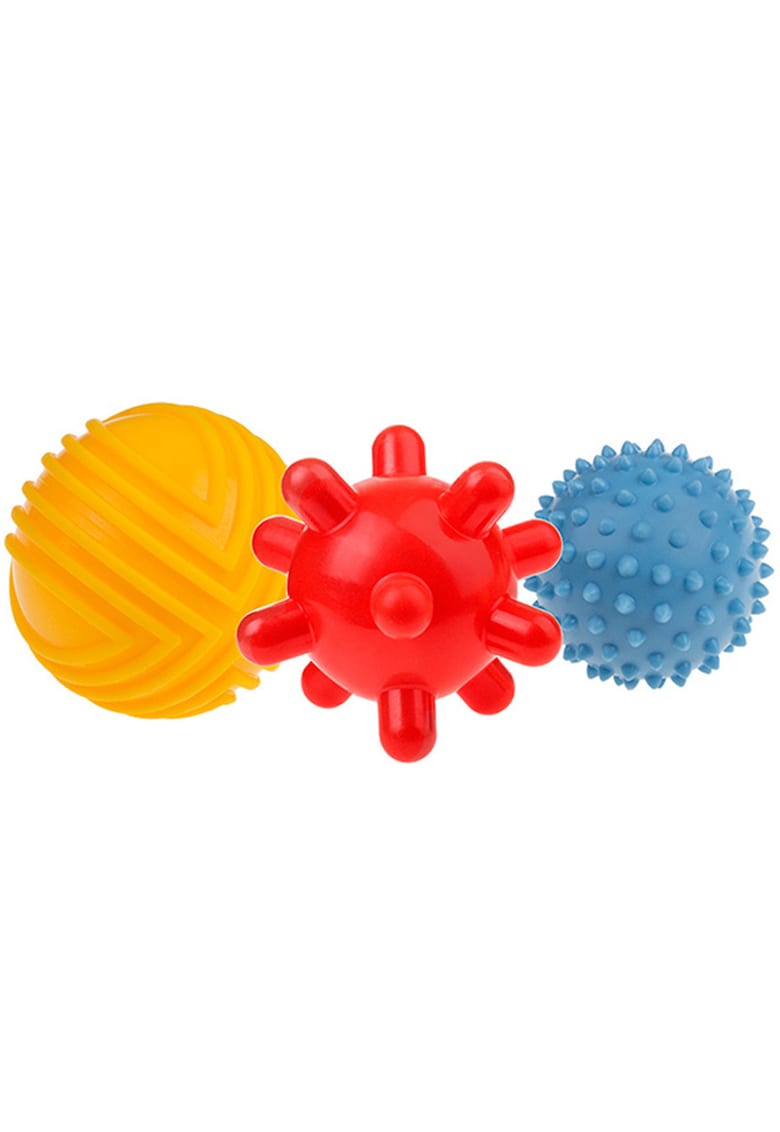 Set 3 mingi senzoriale - Plastic - Multicolor