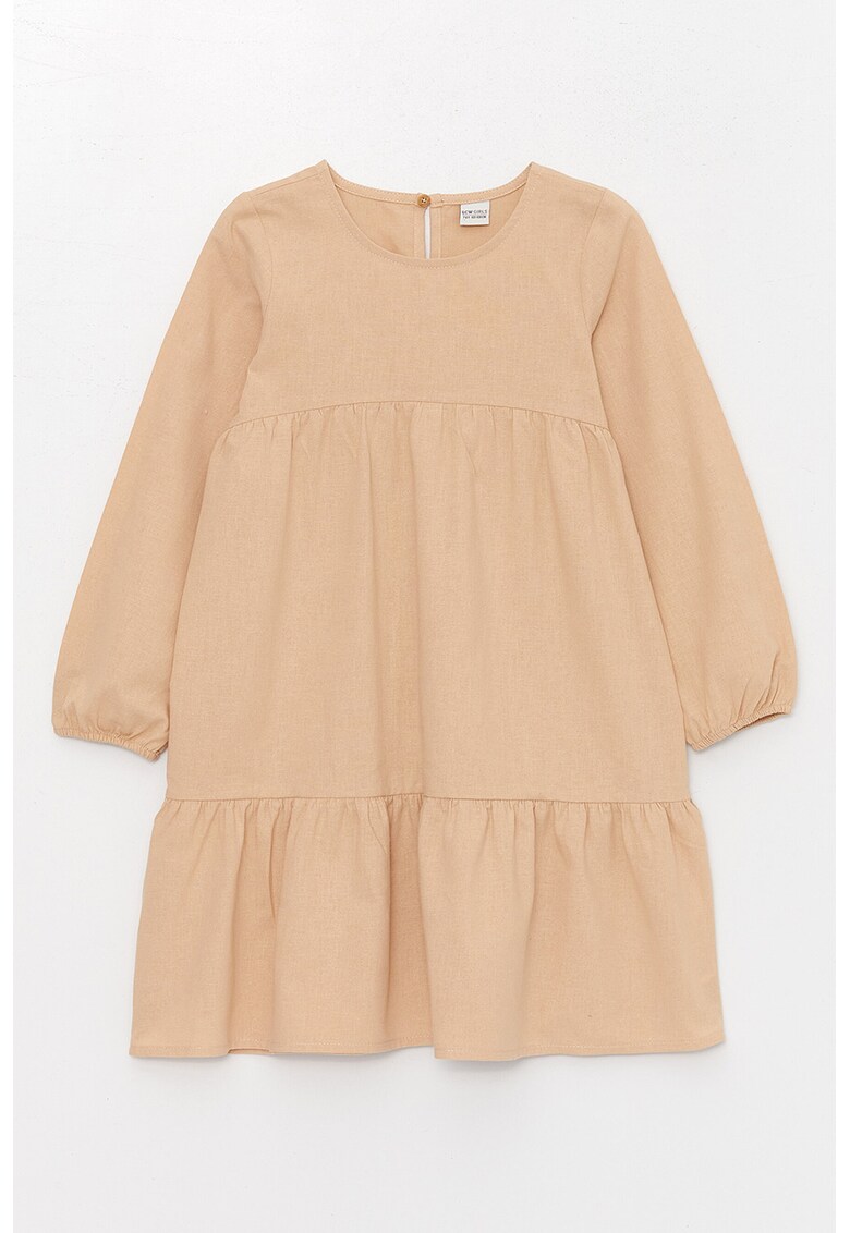 Rochie stratificata de bumbac si in