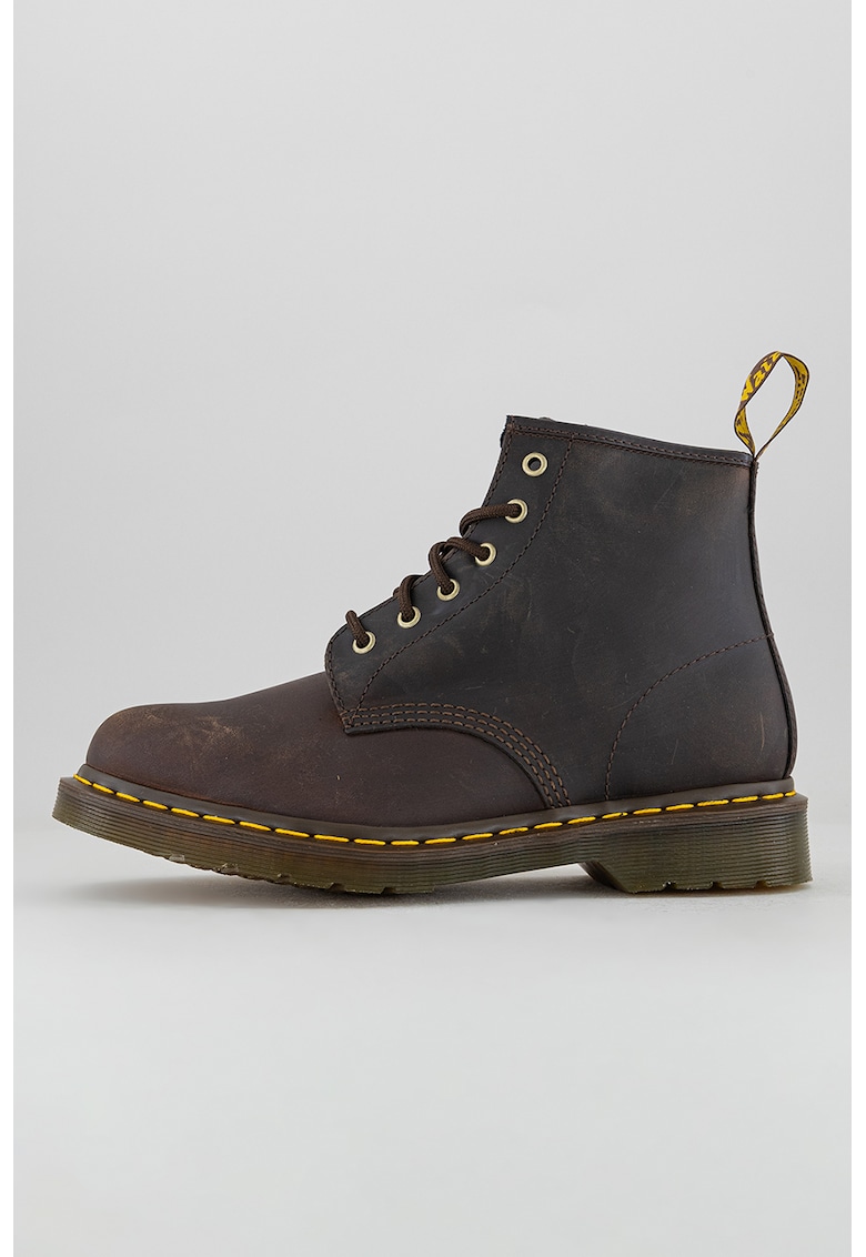 Dr. Martens Bocanci de piele 101 - Maro inchis