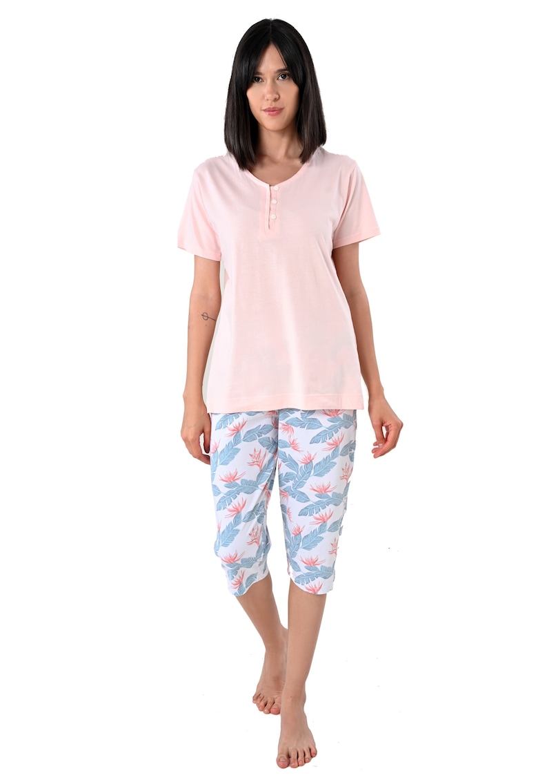 Pijama dama din bumbac - PFV83IMP