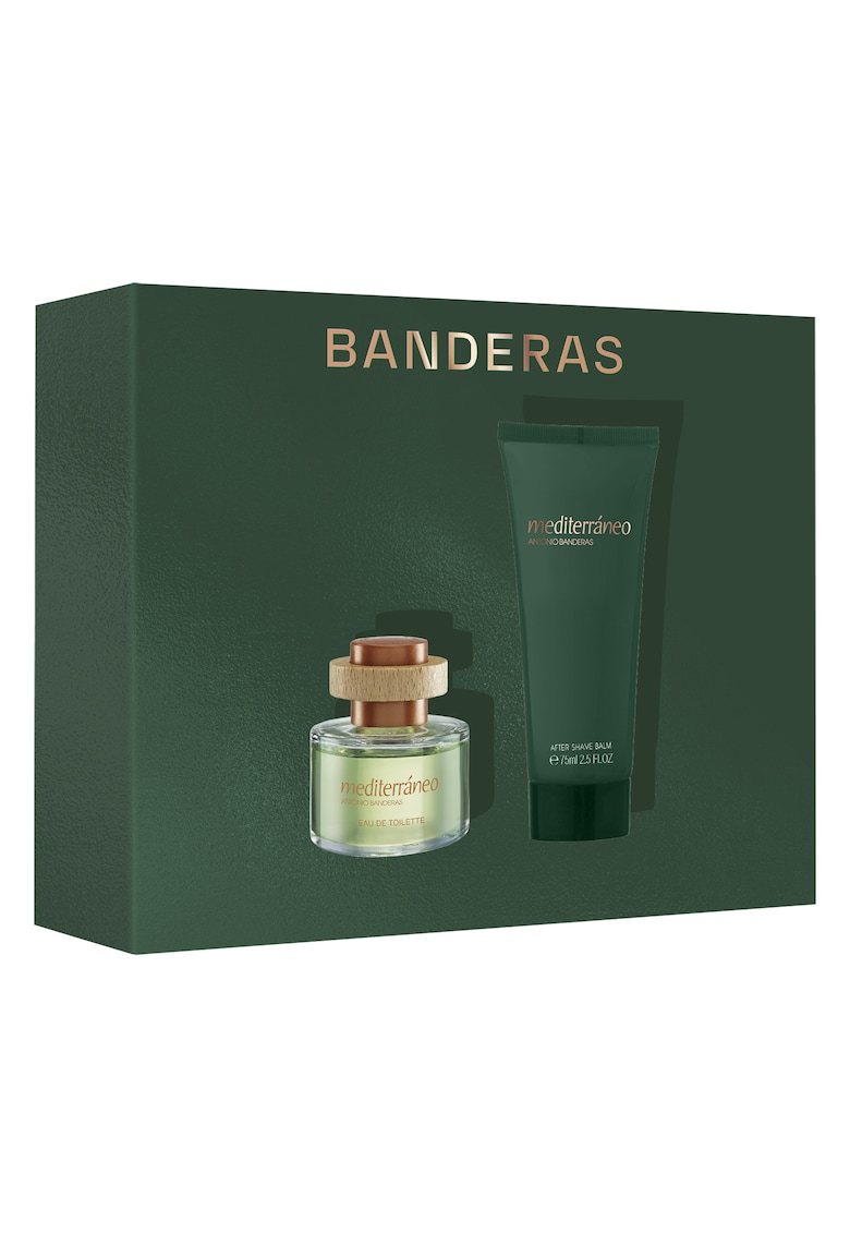 Set cadou MEDITERRANEO: Apa de toaleta 50ml + Balsam dupa ras 75ml