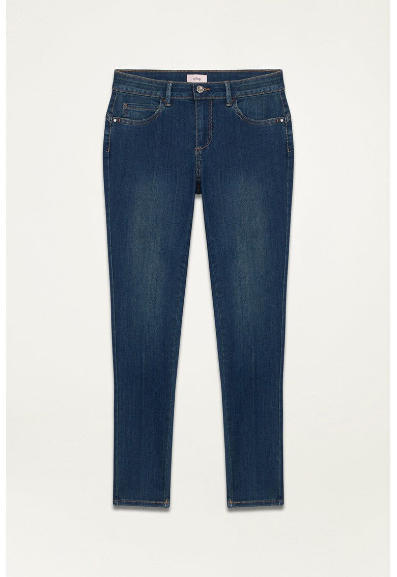 Blugi skinny cu 5 buzunare