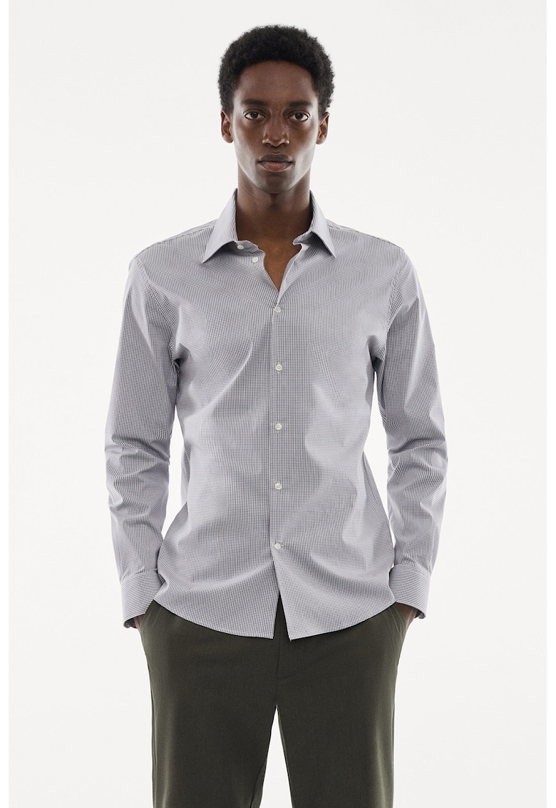 Camasa slim fit in carouri Cuers