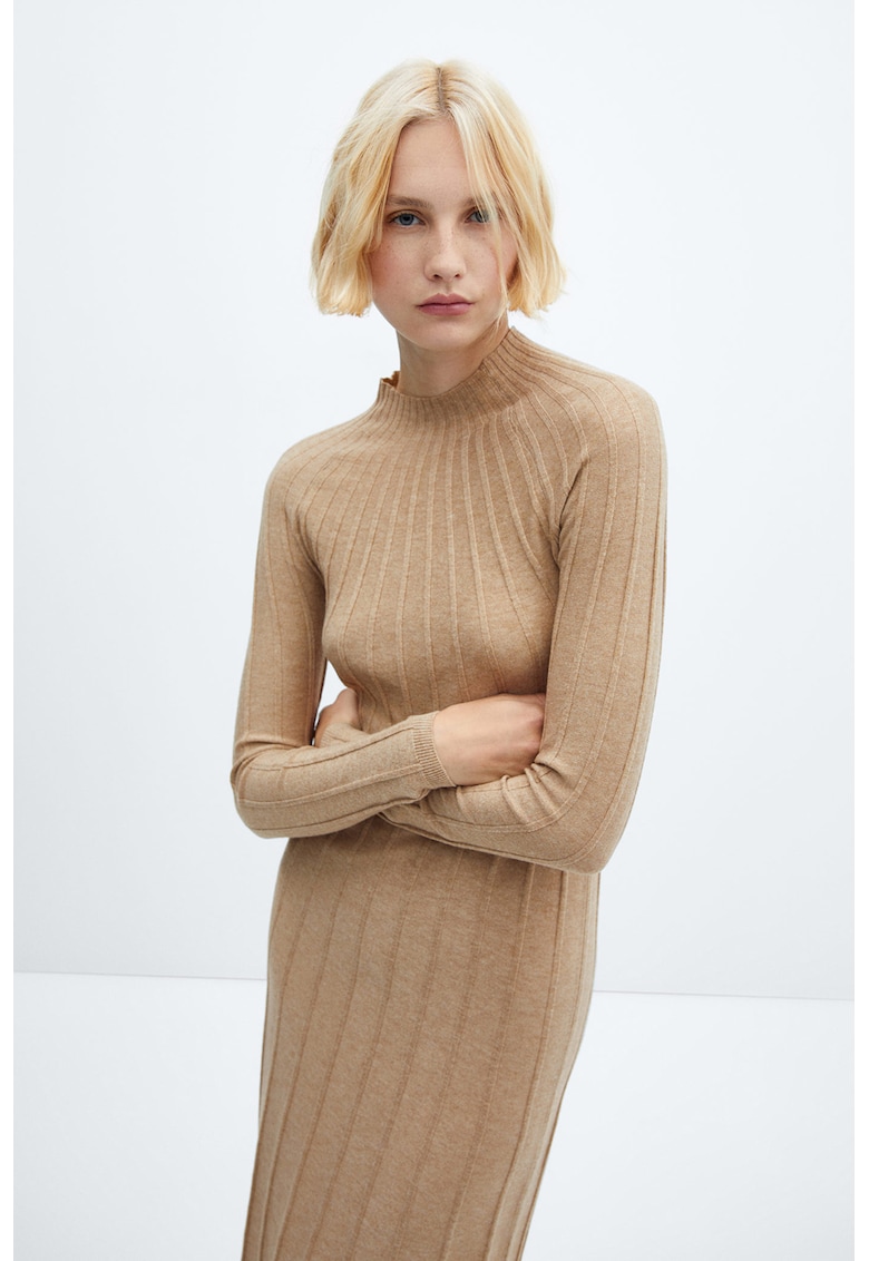 Rochie midi tricotata fin Flurry