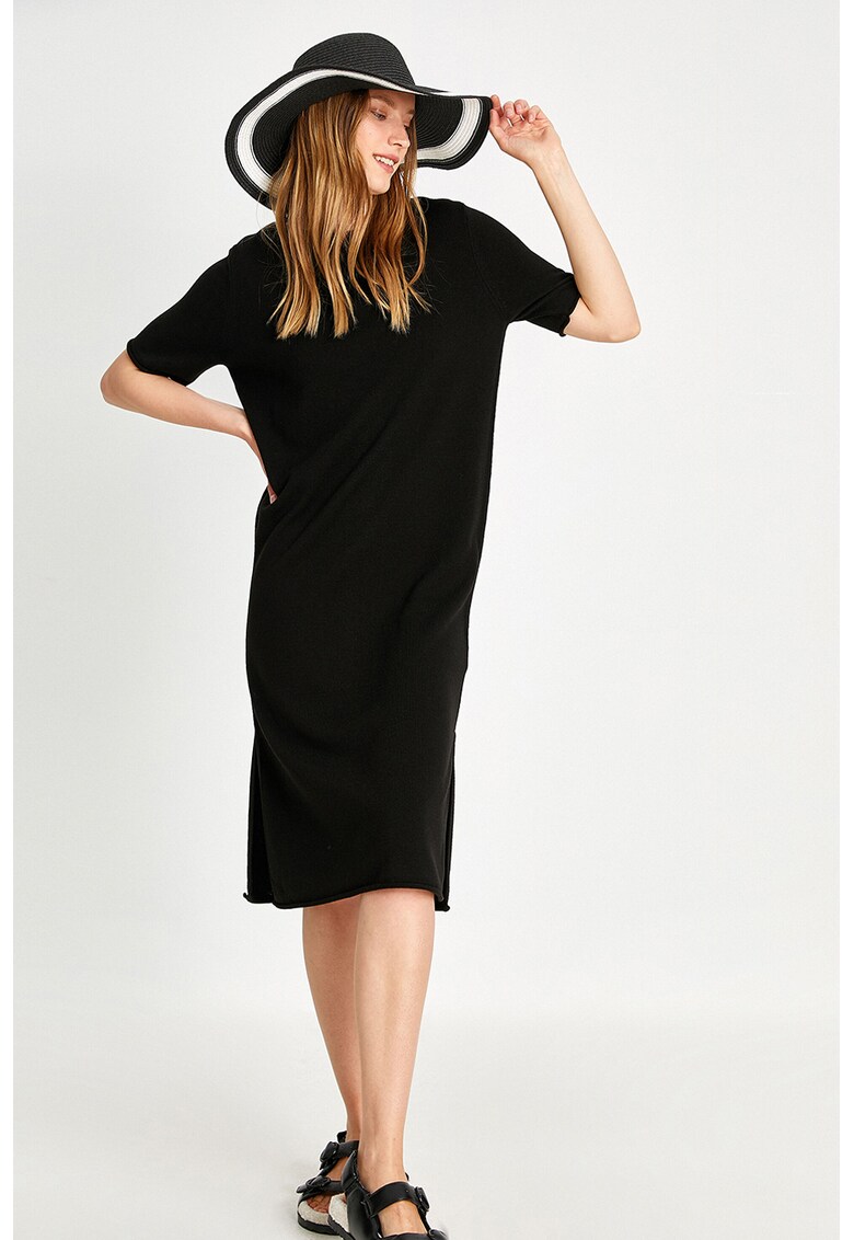 Rochie-tricou midi