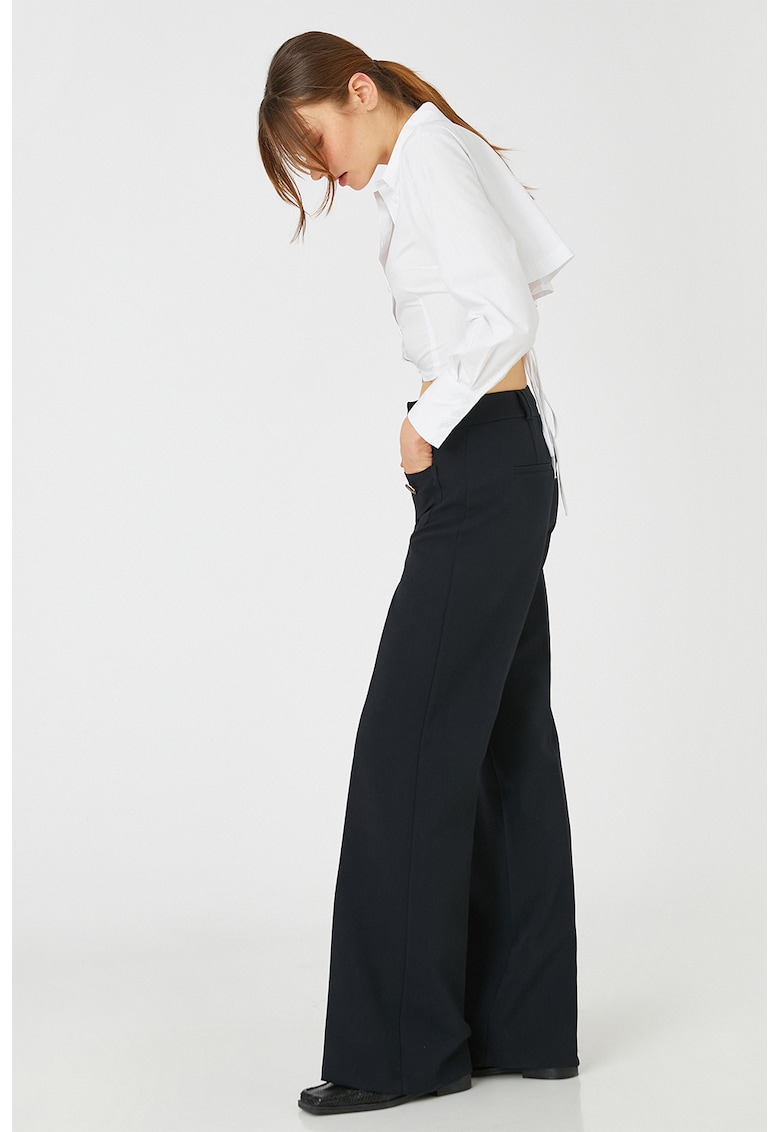 Camasa crop de bumbac