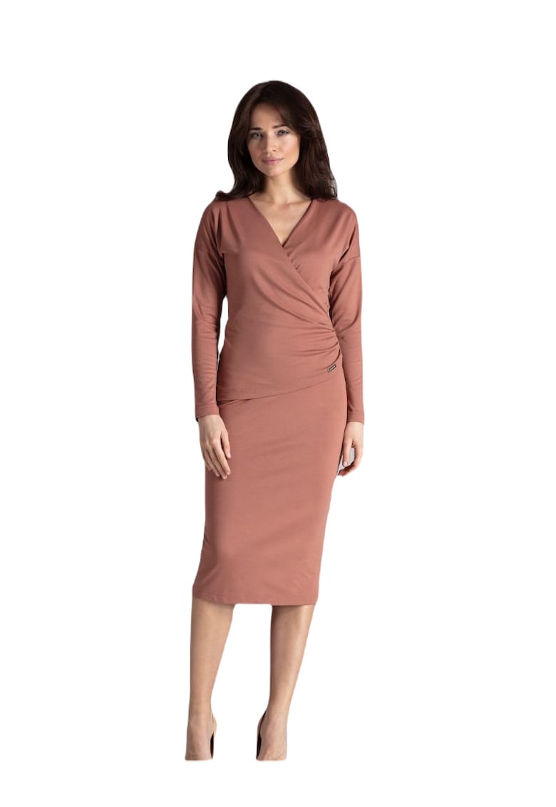 Rochie de seara dama Teresse K477 maro Rochie de seara dama Teresse K477 maro
