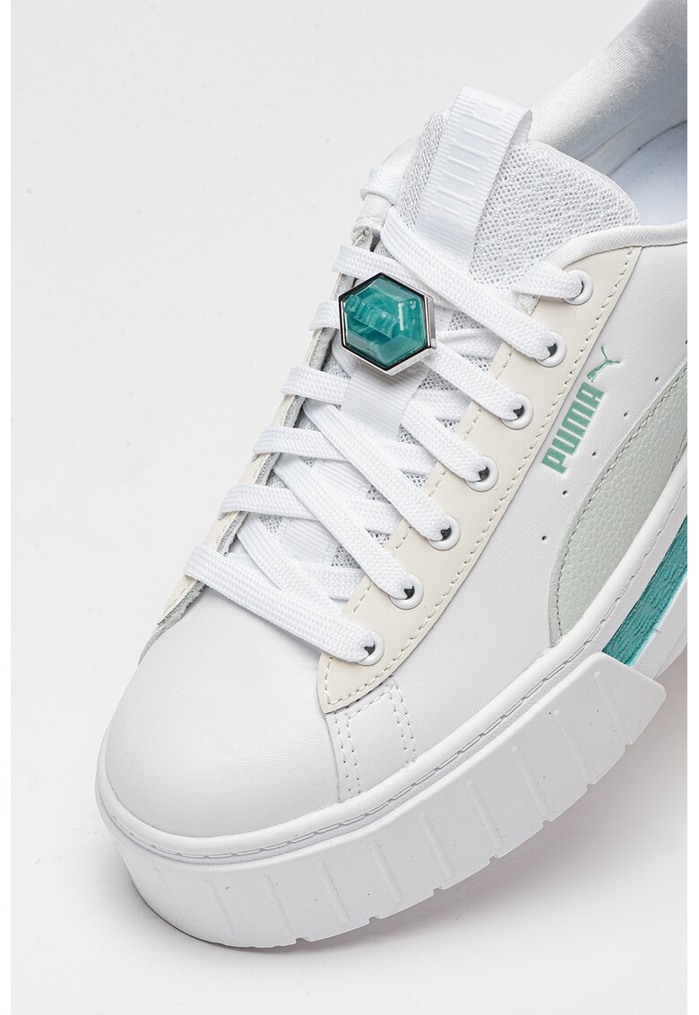 Pantofi sport din piele ecologica si platforma Mayze Crystal