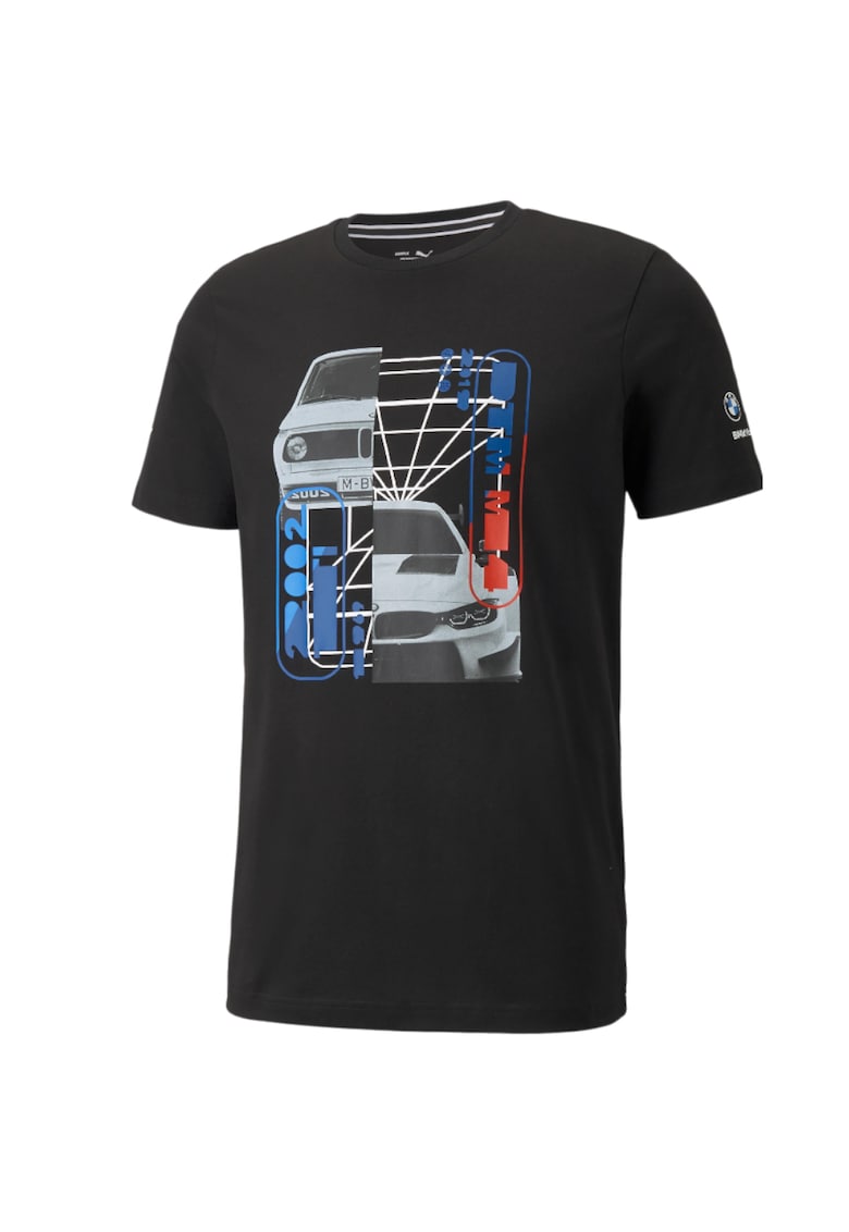 Puma Tricou - BMW Motorsport Graphic Tee 531194 - Negru