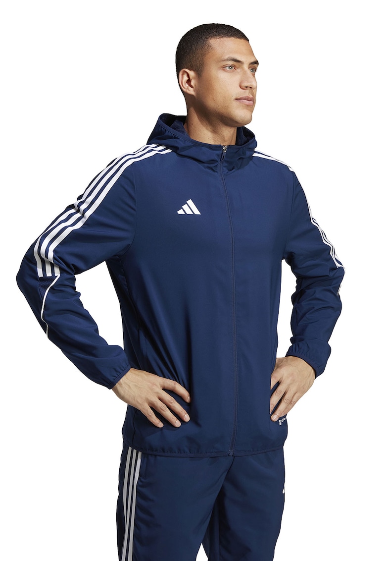 Jacheta cu logo si fermoar - pentru alergare