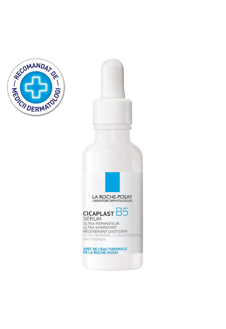 Ser ultra-reparator si ultra-hidratant Cicaplast B5 cu 10 % pantenol pentru regenerare zilnica - 30 ml