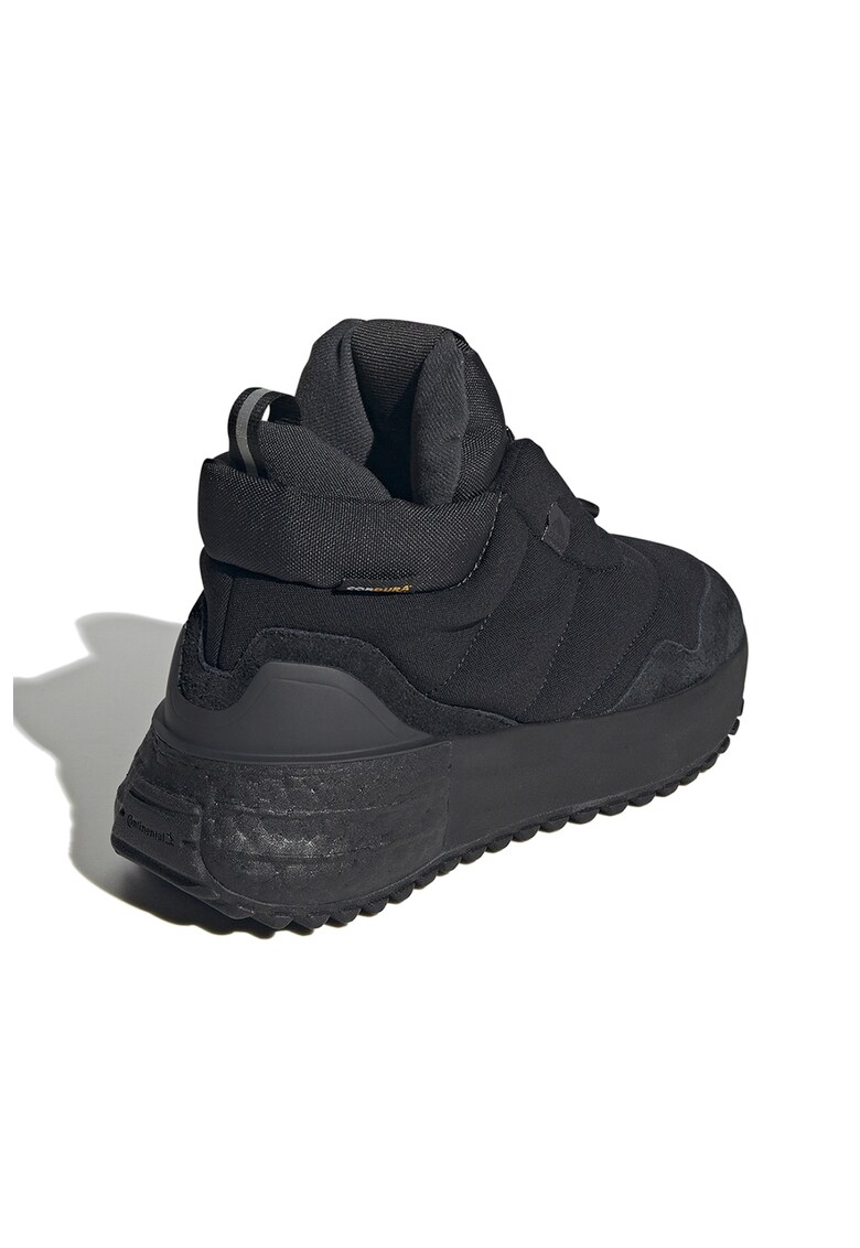 Pantofi sport cu garnituri de piele intoarsa ecologica PLR Boost