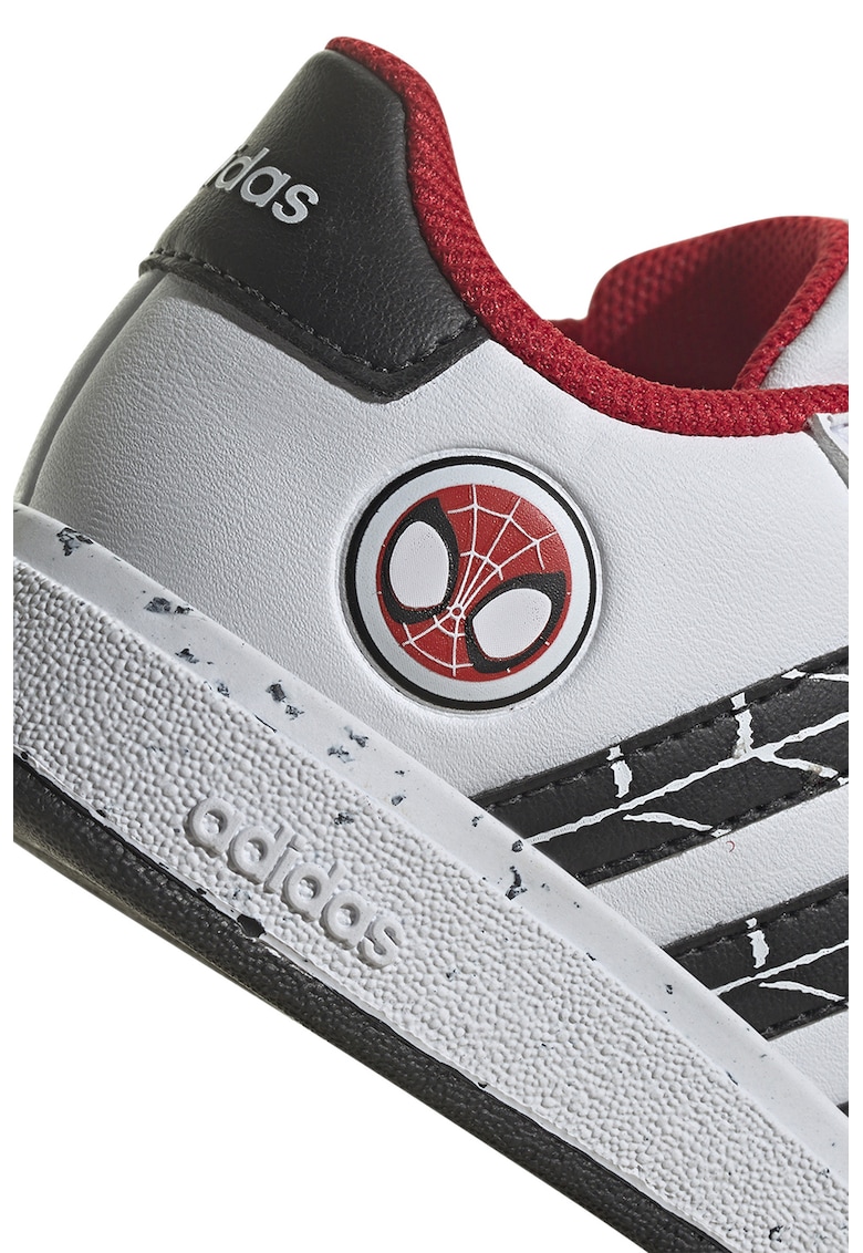 Pantofi sport de piele ecologica cu velcro Grand Court
