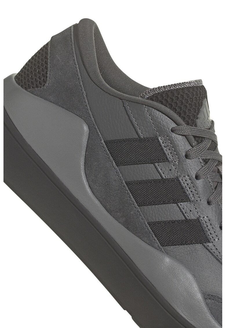 Pantofi sport de piele cu garnituri de piele intoarsa Osade
