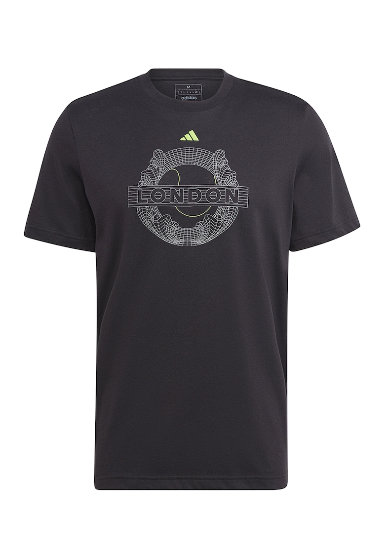 Tricou din amestec de bumbac pentru tenis Aeroready