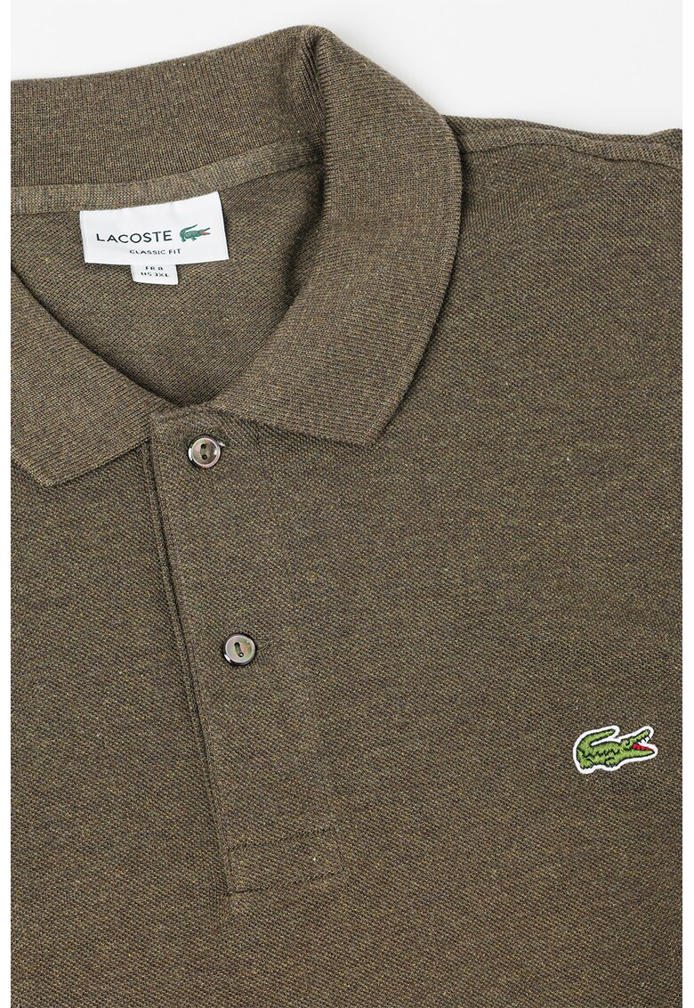 Lacoste Bluza polo de bumbac cu aspect pique