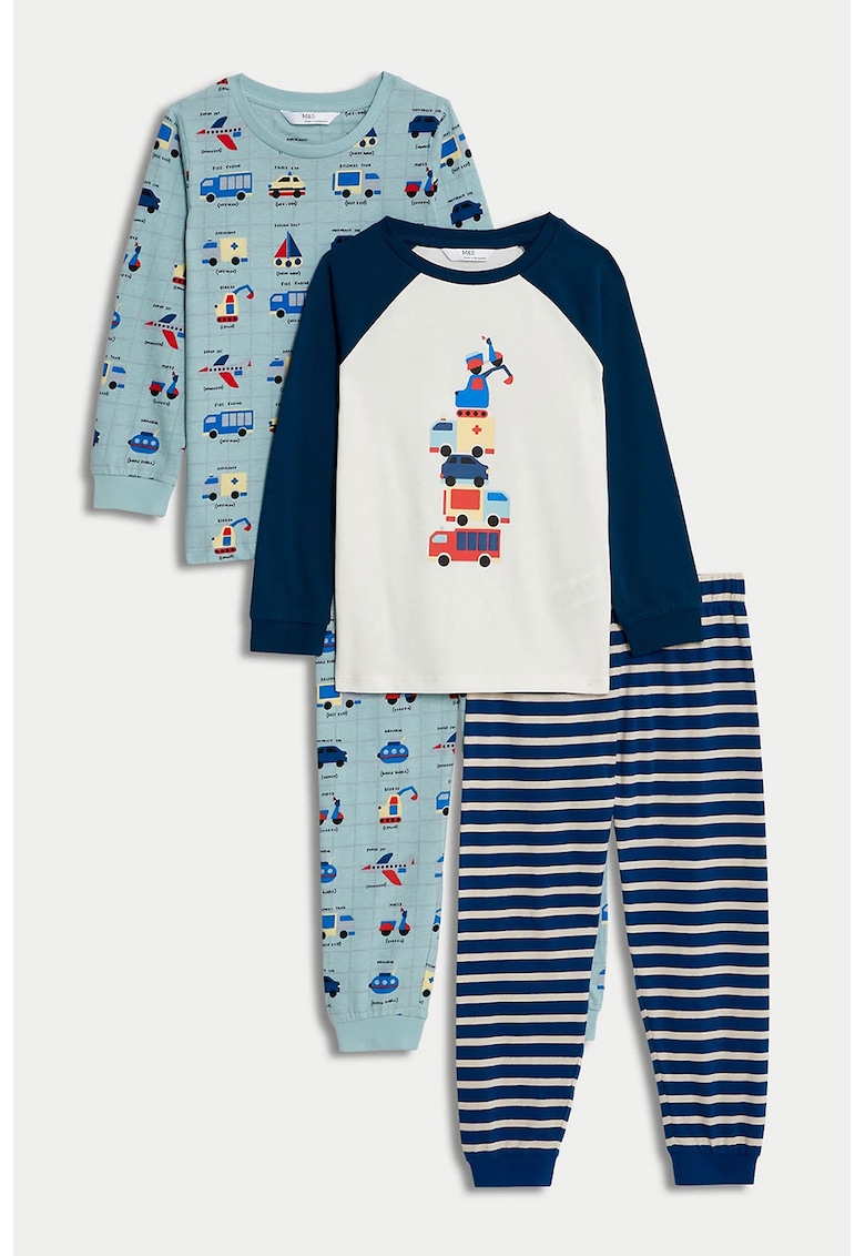 Set de pijamale din bumbac - 2 perechi