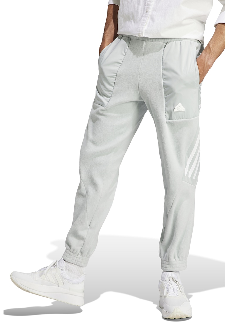 Pantaloni conici cu imprimeu logo Future Icons