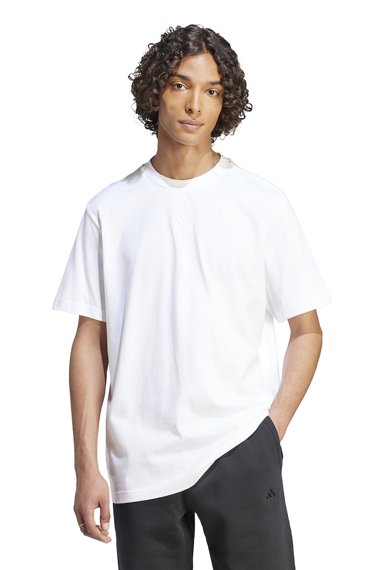 Tricou supradimensionat cu logo pe partea din spate