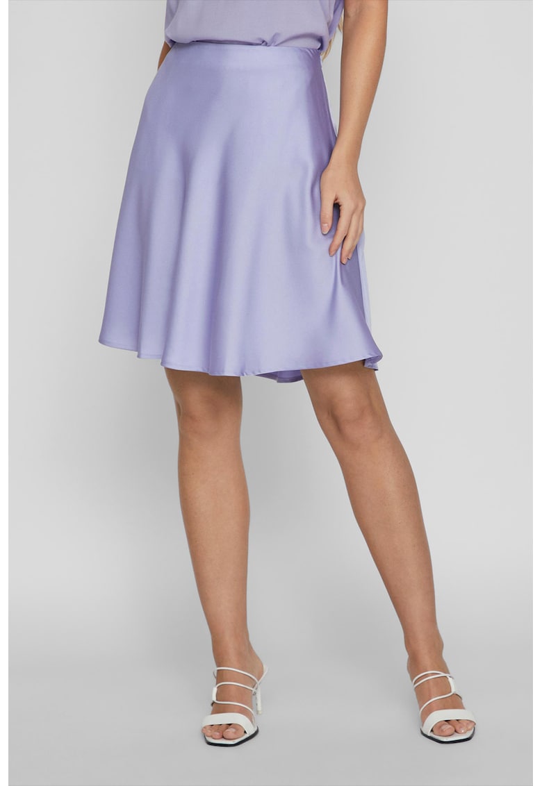 Fusta mini evazata - Lila