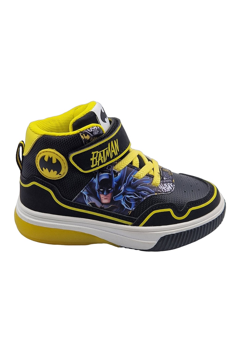 Pantofi sport mid-high cu model Batman