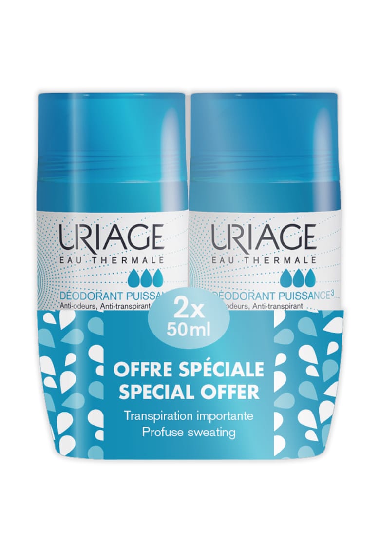 Pachet Deodorant roll-on Puissance - 2x 50 ml