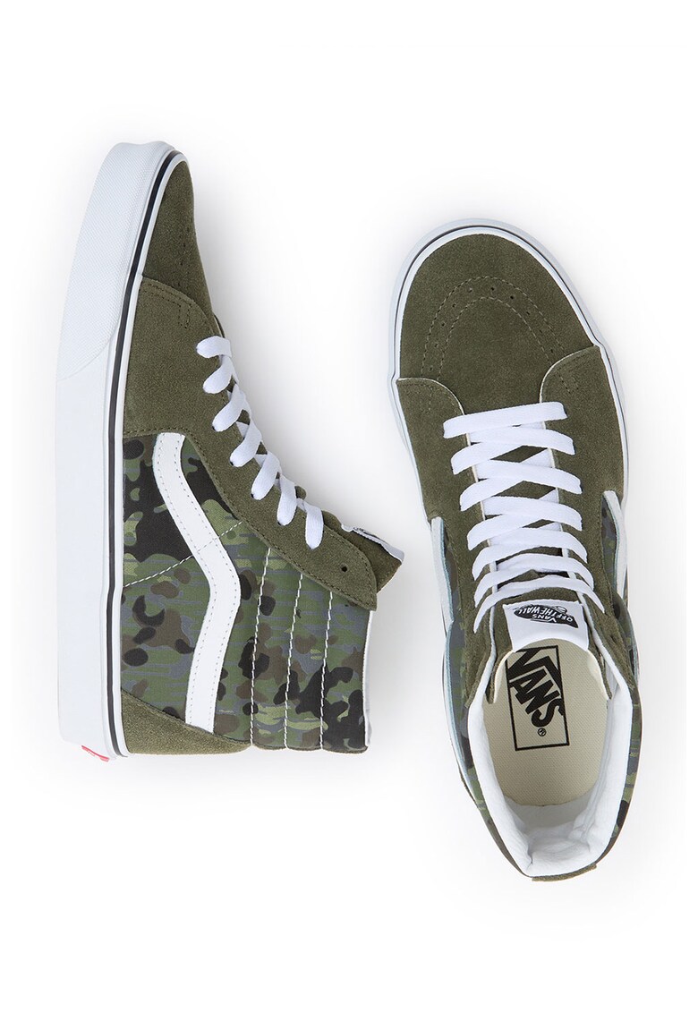 Pantofi sport cu model camuflaj sk8-hi