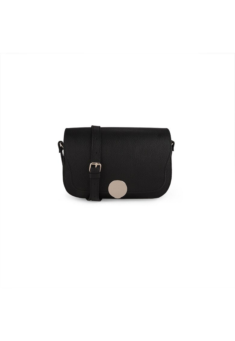 Geanta dama piele - Cara - 29 x 9 x 19 - Negru