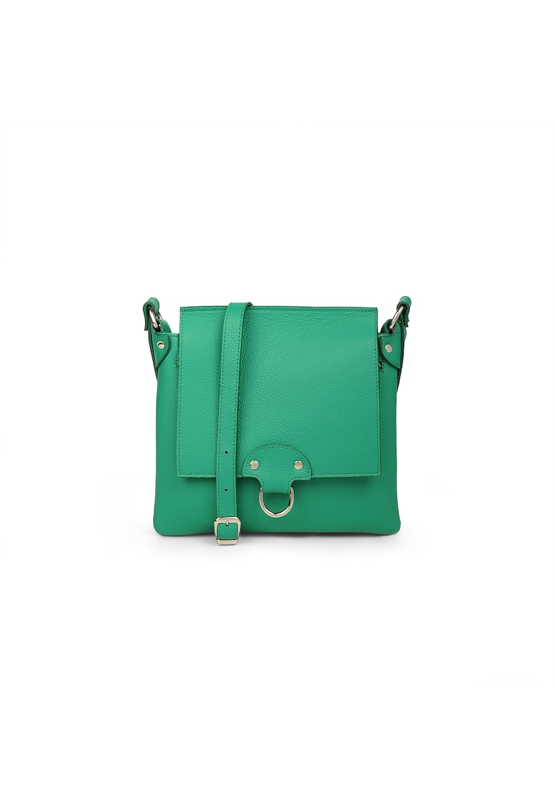 Geanta dama piele -  Cami - verde smarald - 26 x 3 x 23 cm Geanta dama piele -  Cami - verde smarald - 26 x 3 x 23 cm