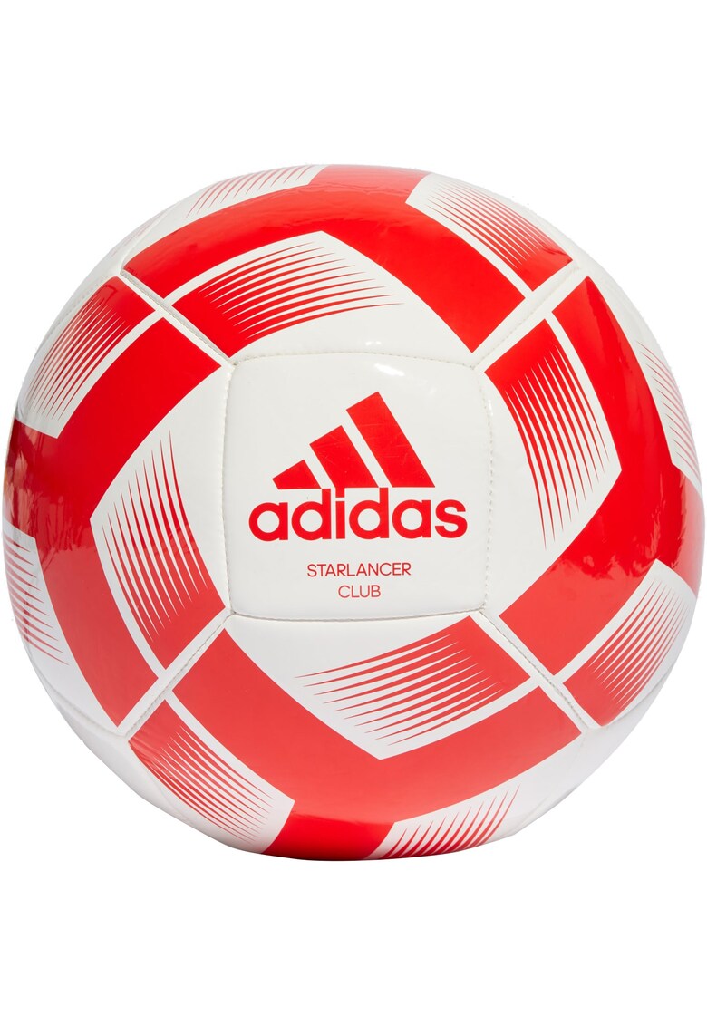 Minge fotbal Adidas STARLANCER CLUB - marime 5 - alb/rosu