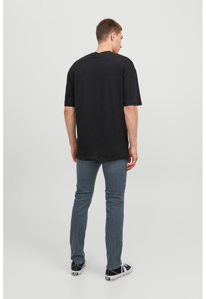 Blugi slim fit Glenn - Albastru prafuit
