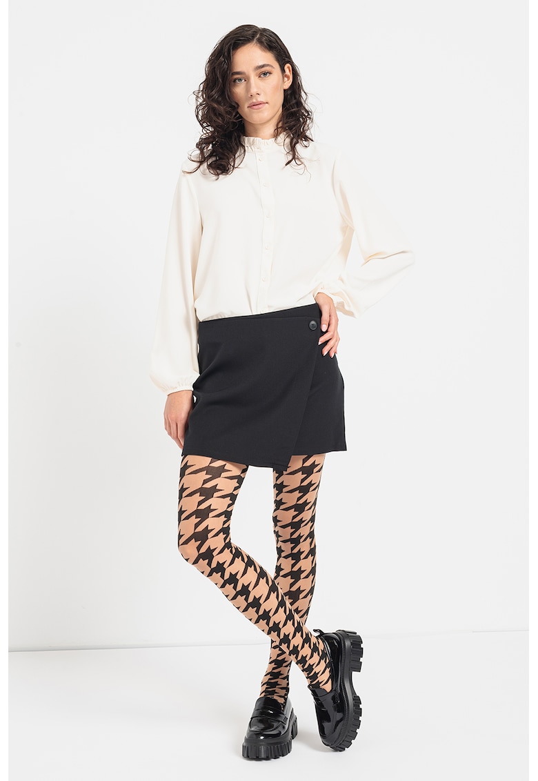 Bluza cu maneci bufante Magnolia - Alb