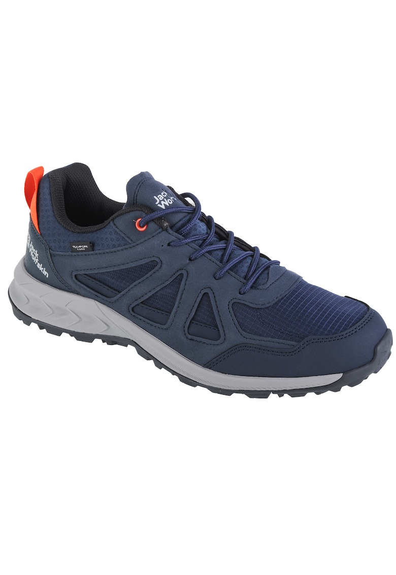 Pantofi trekking barbati -  Material textil/sintetic - Negru