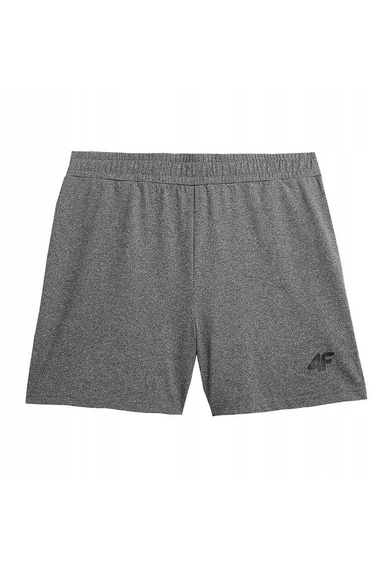 Pantaloni scurti sport pentru femei SKDF350 - poliester/elastan - gri