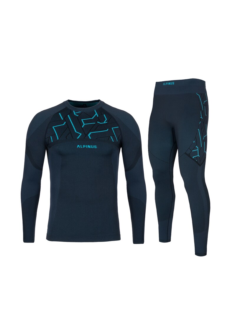 Lenjerie termoactiva barbati Gausdal - Poliamida - Bleumarin