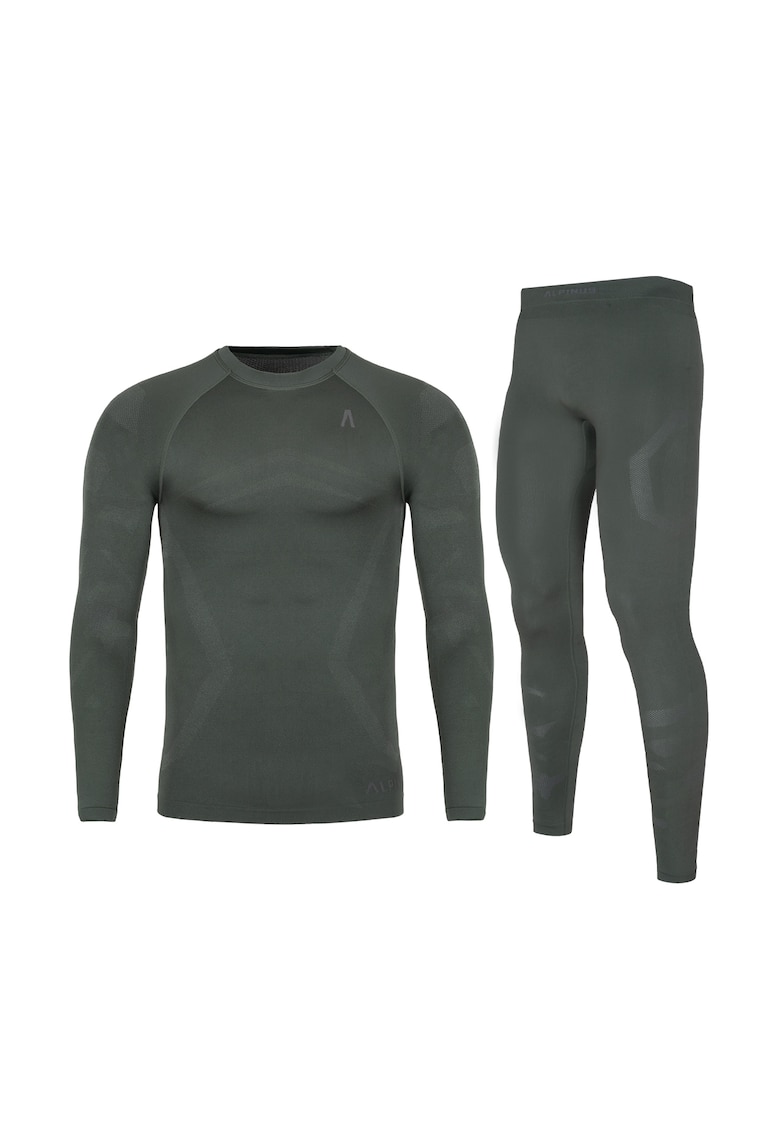 Lenjerie termoactiva barbati - Poliamida - Verde