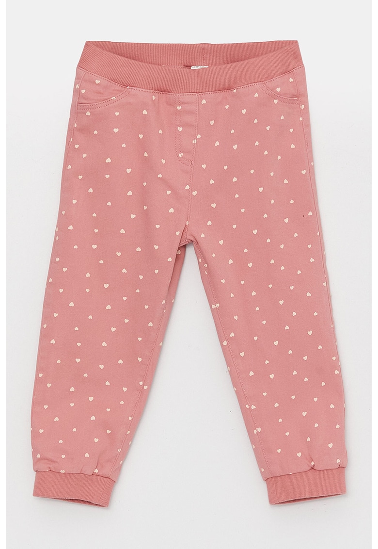 Pantaloni cu model cu inimi