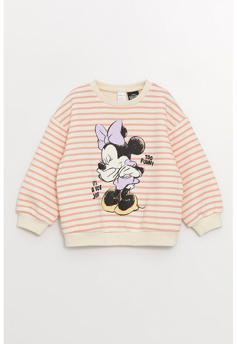 Bluza sport cu imprimeu Minnie Mouse