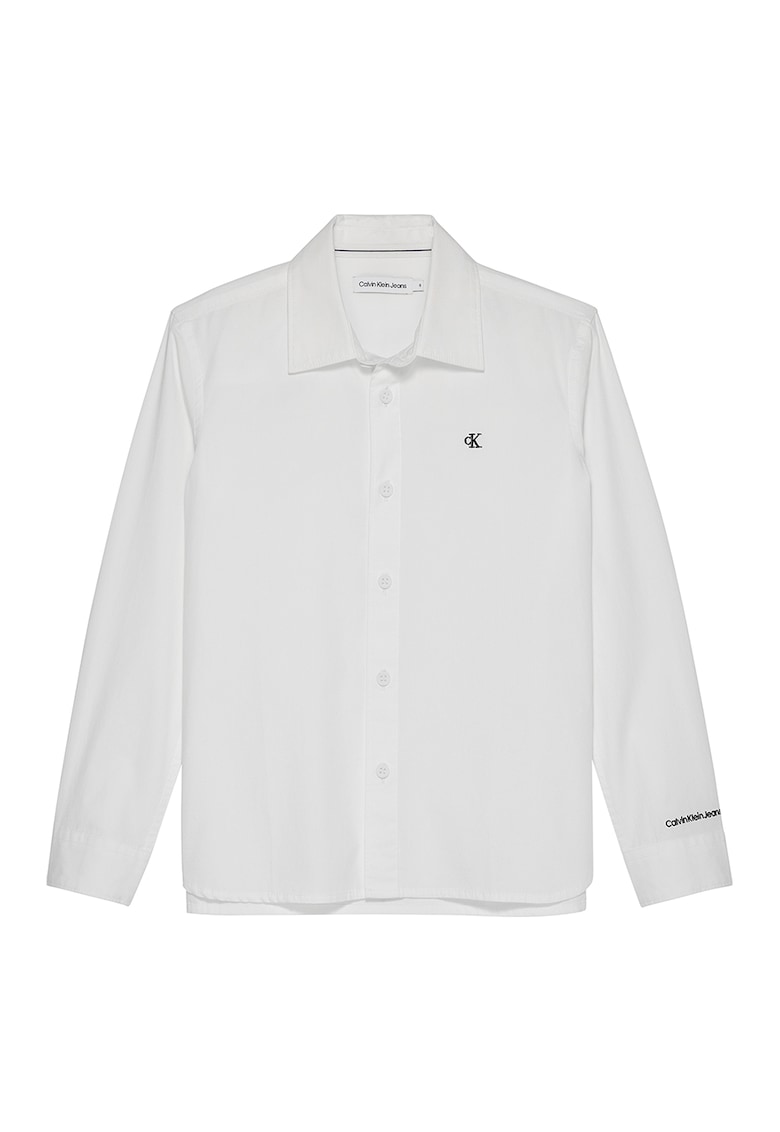 Camasa regular fit cu logo brodat