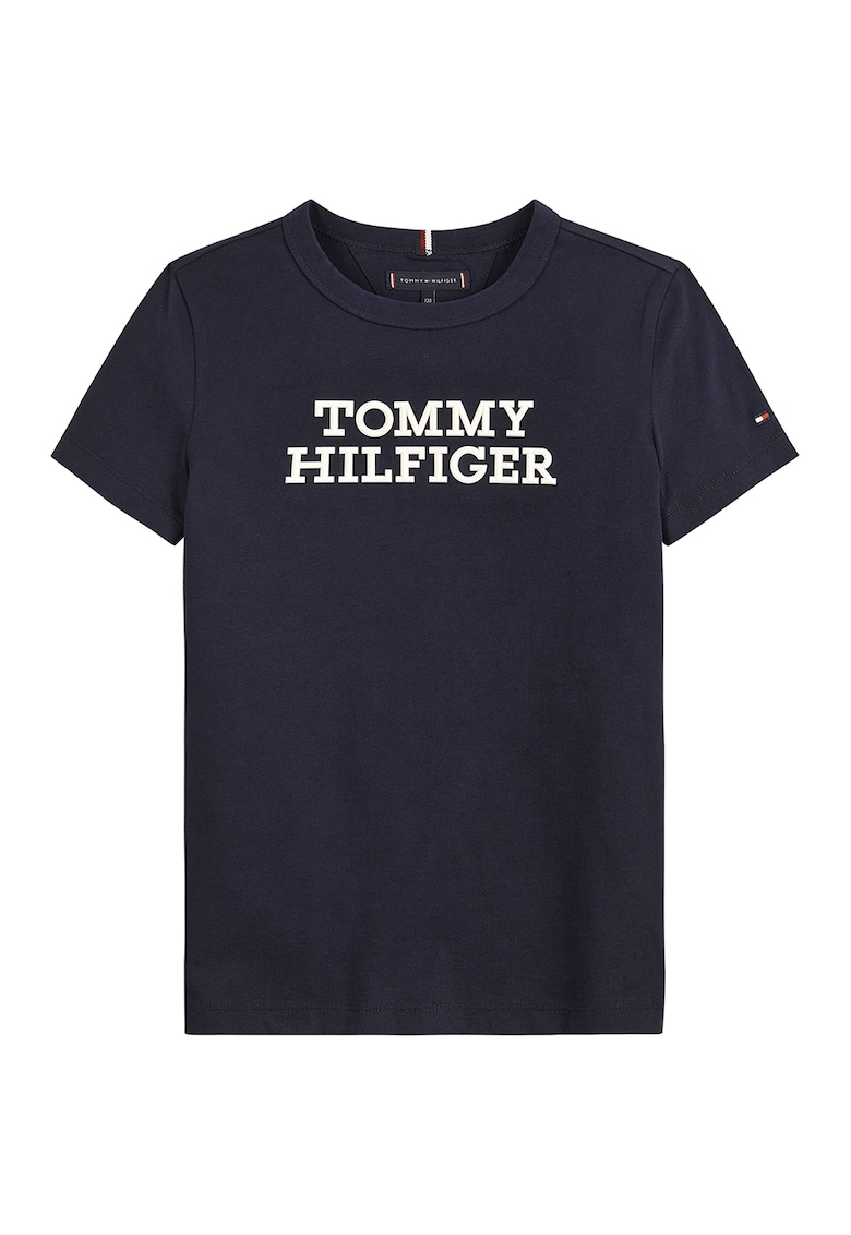 Tricou de bumbac organic cu imprimeu logo