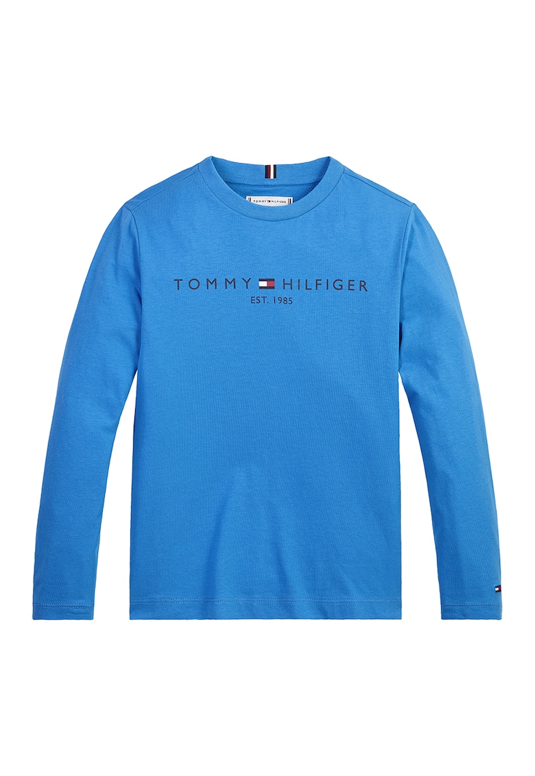 - Bluza de bumbac organic cu imprimeu logo