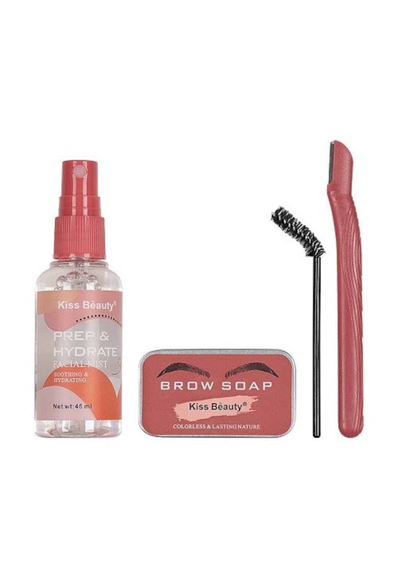 Set fata si sprancene - Spray Facial - Sapun Sprancene - Perie - Trimmer