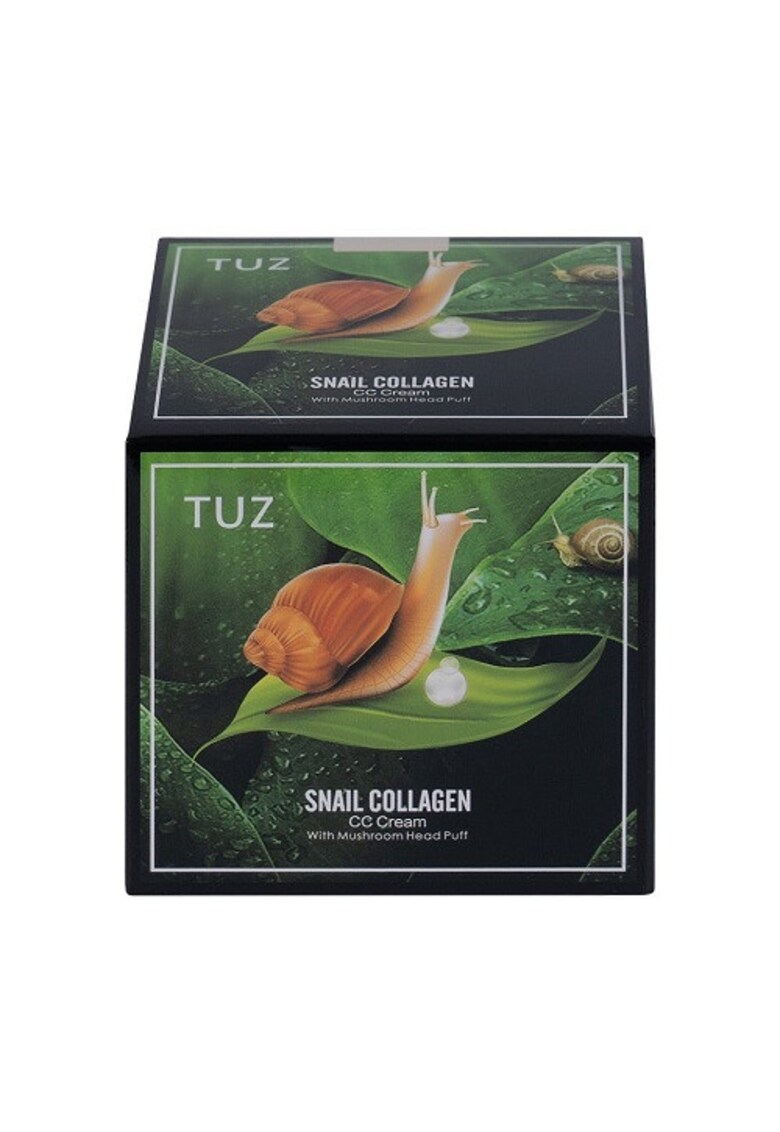 Crema colorata CC Cream - Mushroom Air Cushion Snail Collagen - 01 Ivory