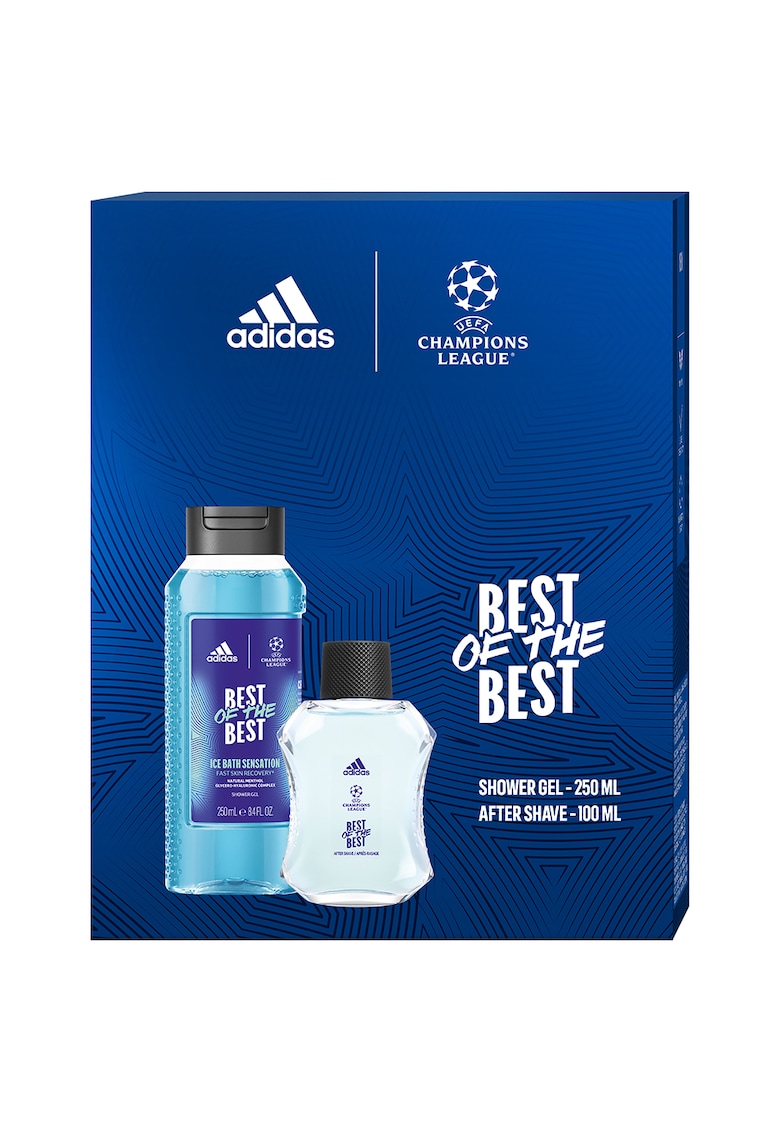 Set Cadou Barbati Uefa Best Of The Best: After Shave 100 ml + Gel De Dus 250 ml