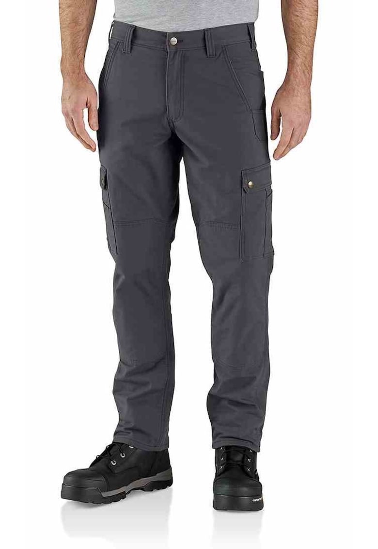Pantaloni cargo barbati - Bumbac - Gri - W40/L34