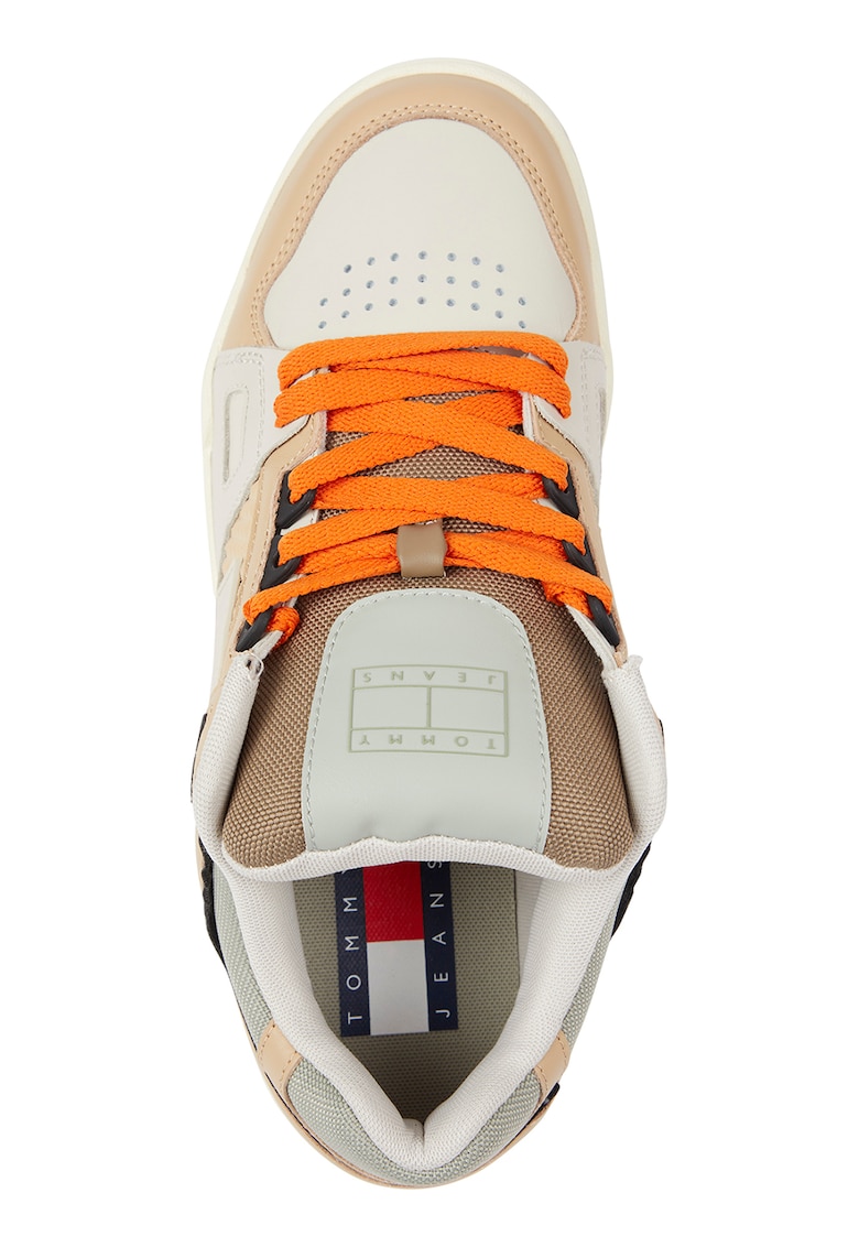 Pantofi sport low-cut de piele
